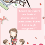 cartolina-giorno-degli-insegnanti-con-insegnante-fiori-bambini-regali-citazione-italiana-sfondo-rosa