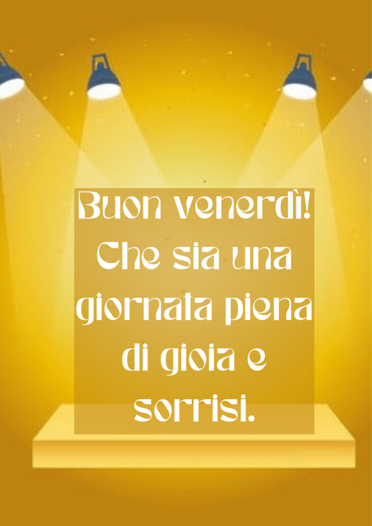 buon-venerdi-gioia-e-sorrisi-sfondo-giallo-luci-messaggio-positivo