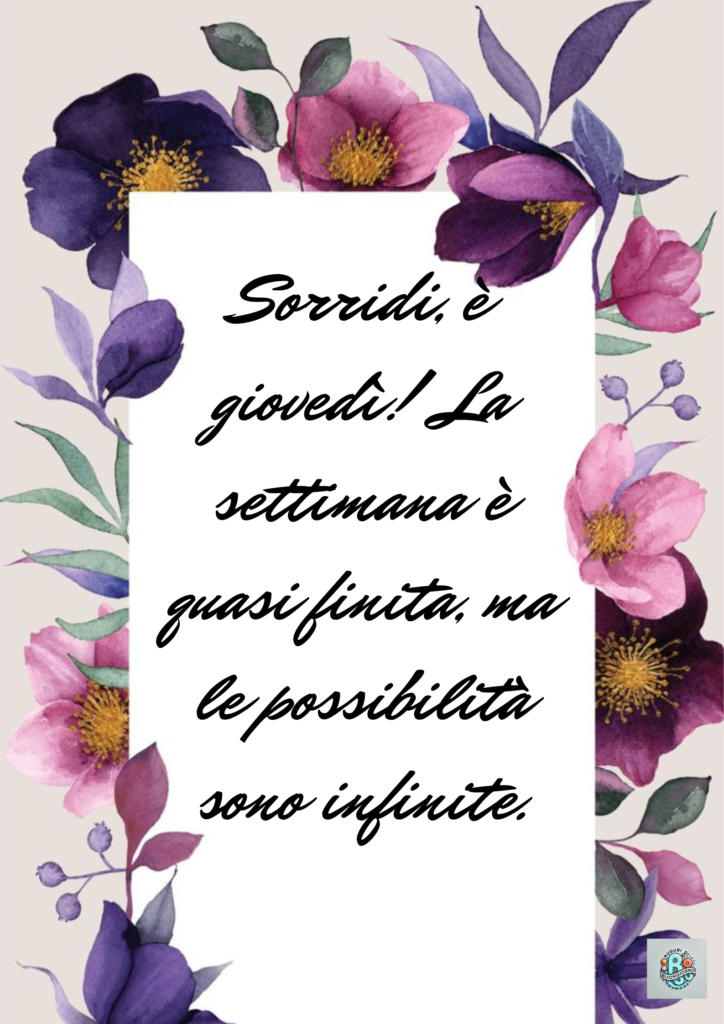 auguri-di-giovedi-con-cornice-floreale-e-messaggio-positivo