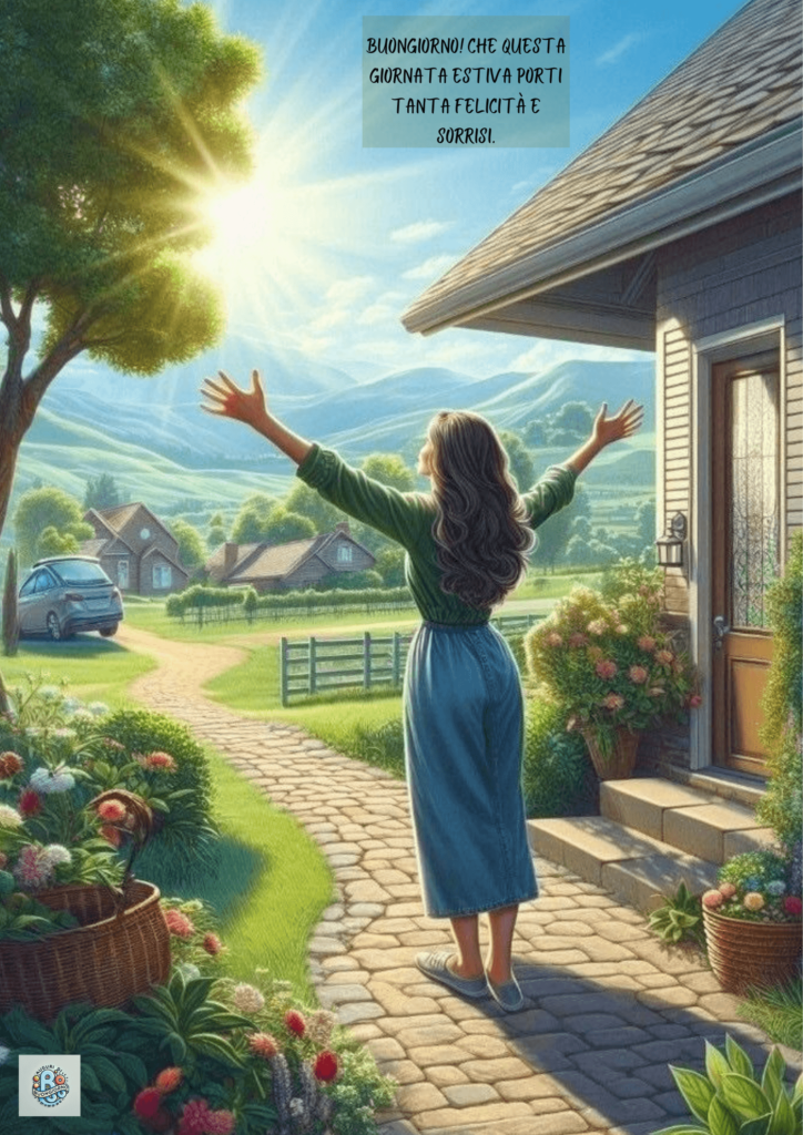 donna-che-sorride-al-sole-in-mattina-estiva-con-paesaggio-rurale-verde
