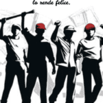 lavoro-nobilita-luomo-silhouette-lavoratori-rosso-caschi-simbolismo-democrazia