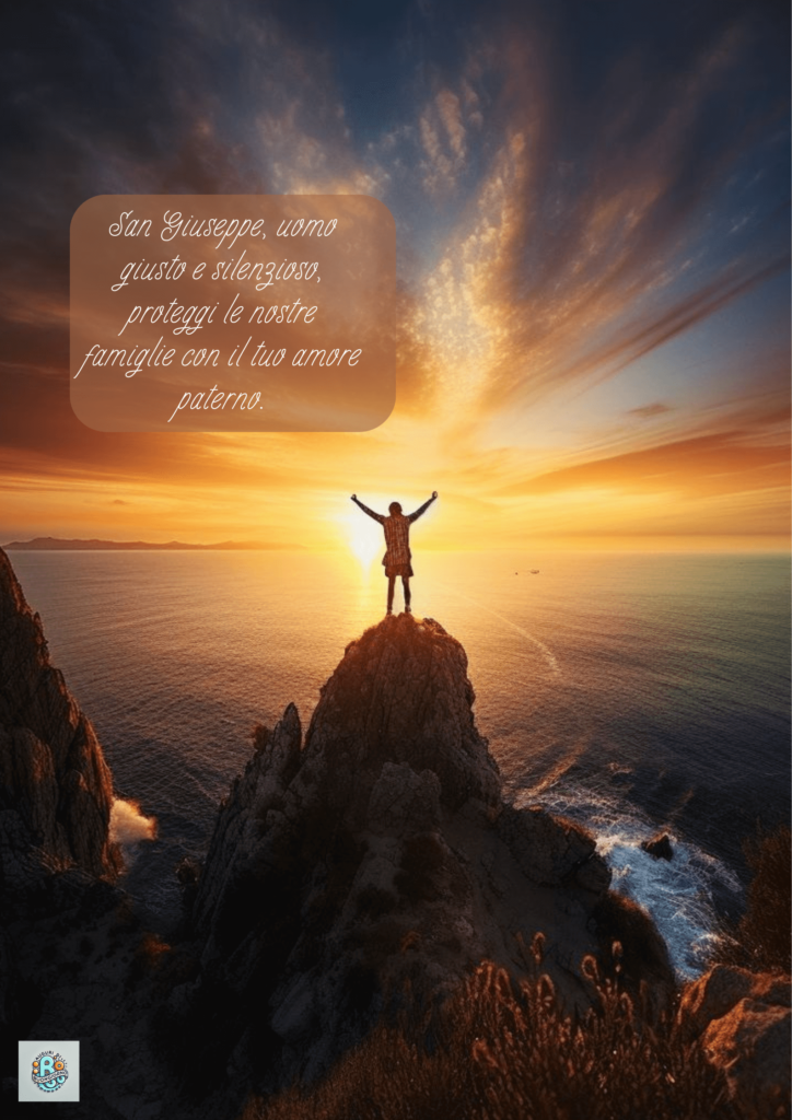 san-giuseppe-uomo-giusto-silenzioso-tramonto-paesaggio-famiglia-amore-paterno