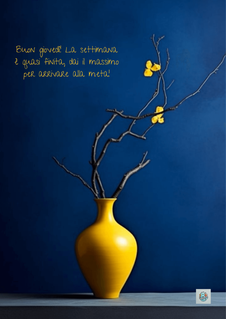concentrazione-determinazione-rama-viva-vase-giallo-sfondo-blu-giovedi