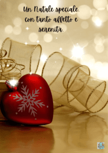 Un-cuore-di-Natale-rosso-con-fiocco,-accompagnato-da-un-messaggio-di-affetto-e-serenità.