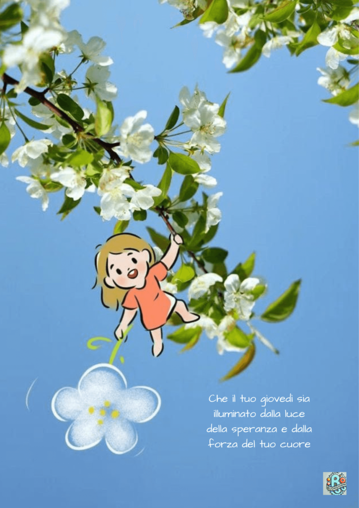 giovedì-speranza-forza-cuore-bambina-fiori-cielo-azzurro