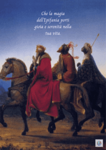 Tre-Re-Magi-in-cavalcata-durante-il-Giorno-dell'Epifania-con-il-testo-Che-la-magia-dell'Epifania-porti-gioia-e-serenità-nella-tua-vita.
