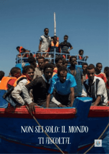 barca-sovraccarica-di-migranti-in-mare-aperto-con-volti-di-speranza-e-determinazione-ricordo-nella-giornata-nazionale-in-memoria-delle-vittime-dell-immigrazione