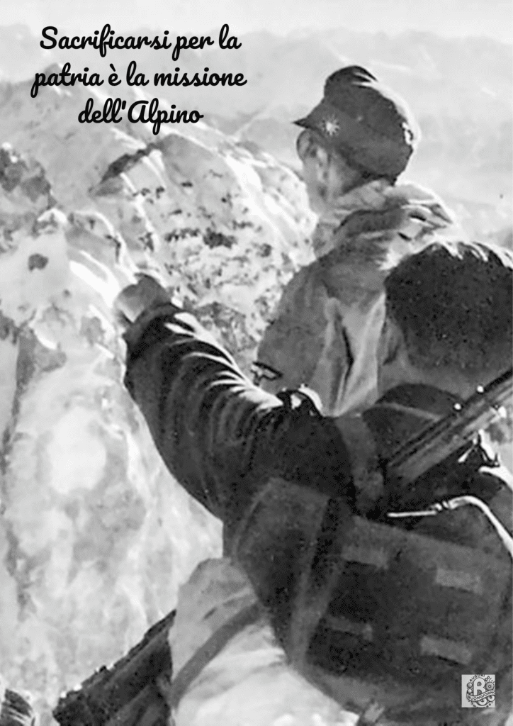 Alpini-durante-la-Giornata-Nazionale-del-Sacrificio-degli-Alpini-con-il-testo-Sacrificarsi-per-la-patria-è-la-missione-dell'Alpino.